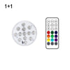 13 Led Submersible Light for Swimming Pool Garden Fountain Bathroom IP68 Waterproof Underwater Lamp with Suction Cup RF Remote
